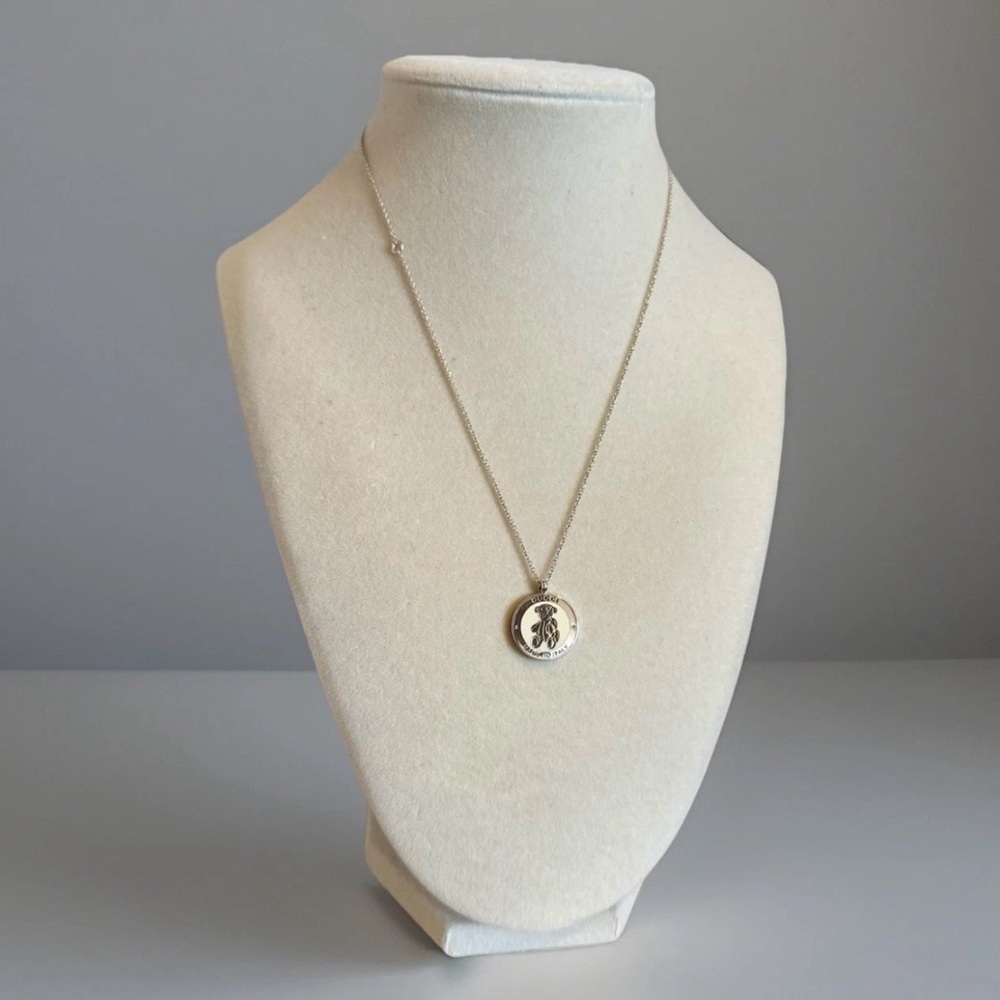 ⭐️ Gucci Teddy Bear .925 Silver Pendant Necklace
